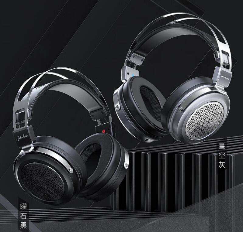 飞傲翡声 JT1 头戴耳机“星空灰”新增配色开售：50mm 动圈、伸缩式头梁，3