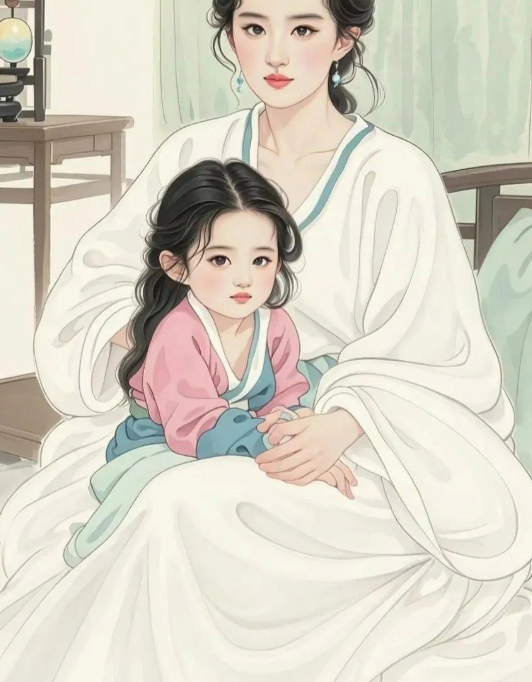 刘亦菲如果有女儿长啥样，太美了吧！
