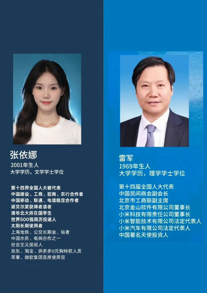 这两份简历差不多嘛。 ​​​