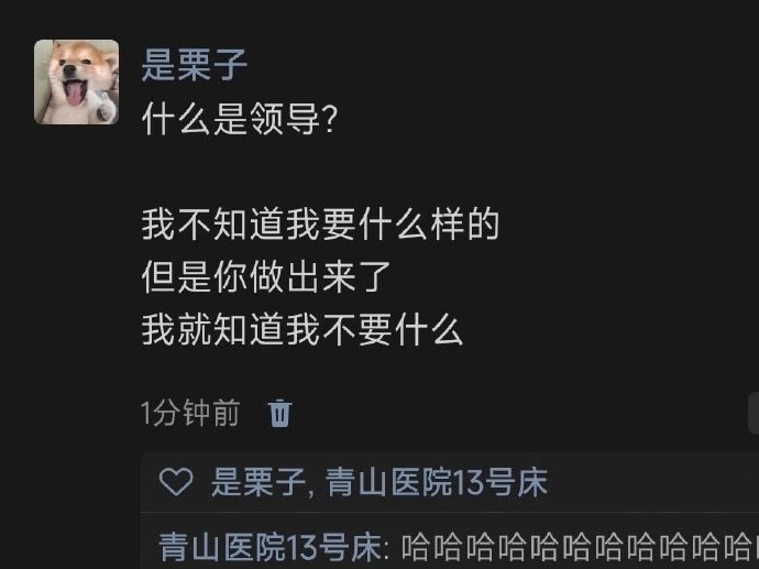 关于什么是领导