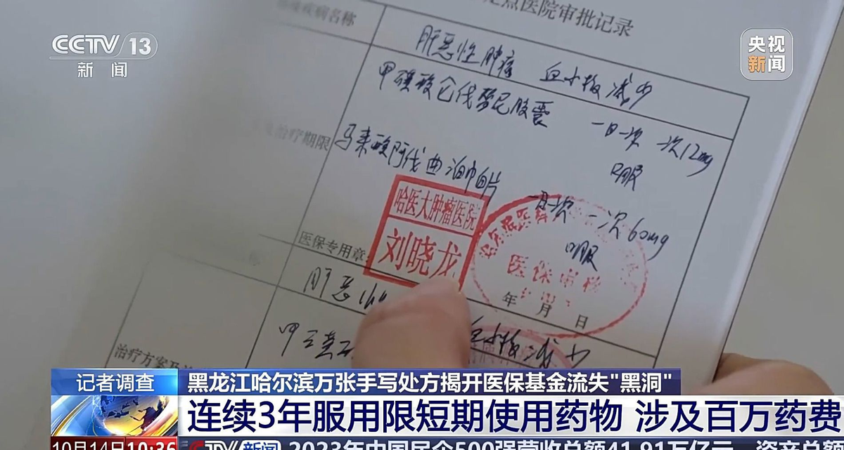 假处方真套路,医保资金成”唐僧肉”
黑龙江哈尔滨4家药店被曝光,上万张假处方套取
