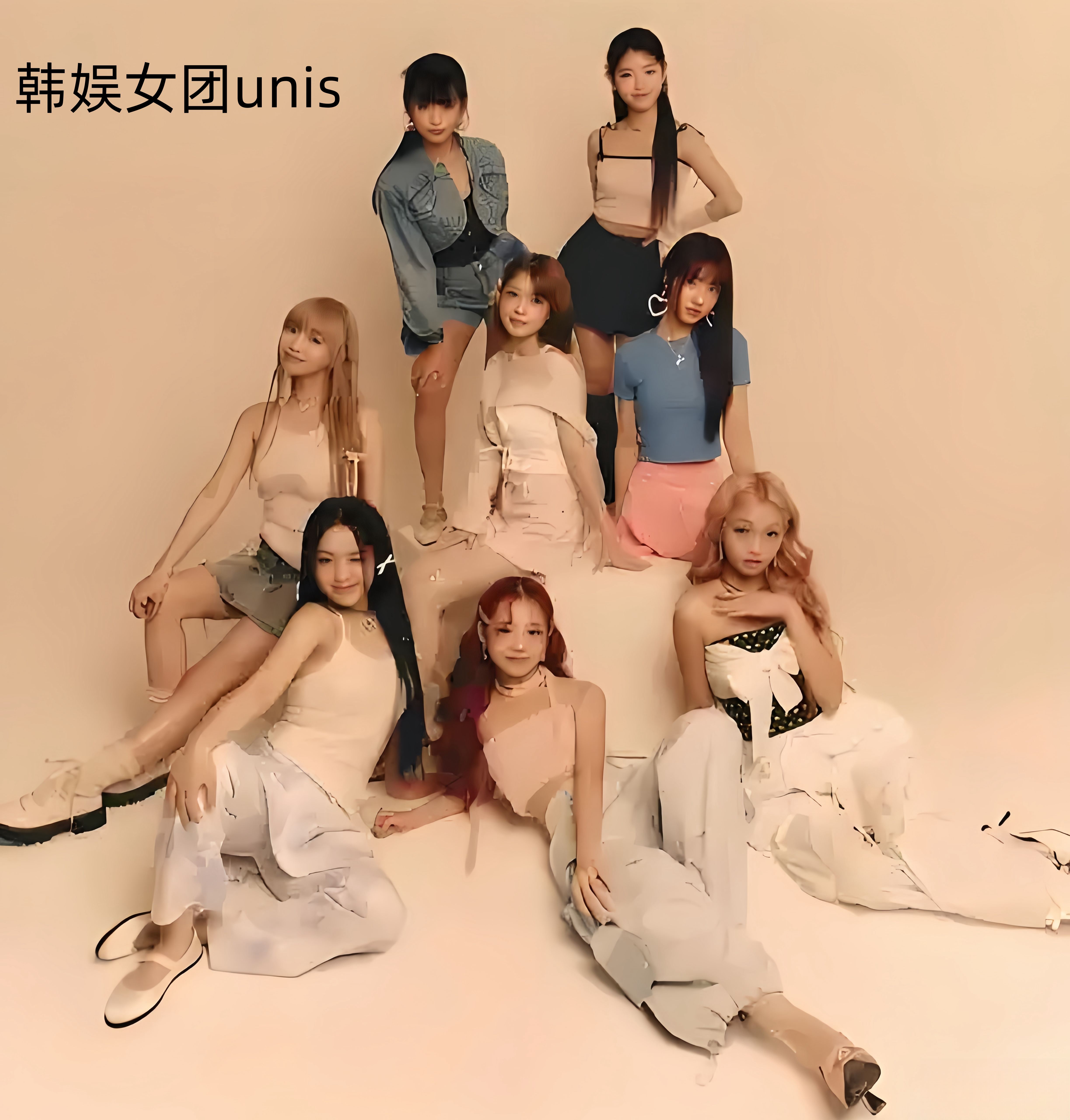 13岁韩女团成员，拍摄中乳牙掉了