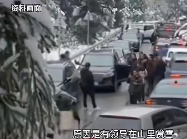 如果某位领导，能够动用手上的权力，让“志愿者”封路而方便自己赏雪，那这位领导的级