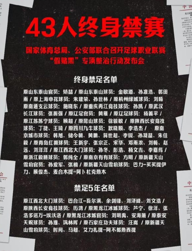 提及足球腐败，中国足坛已经到了无以复加的地步。从南勇、谢亚龙、陈戌源、李铁、陆俊