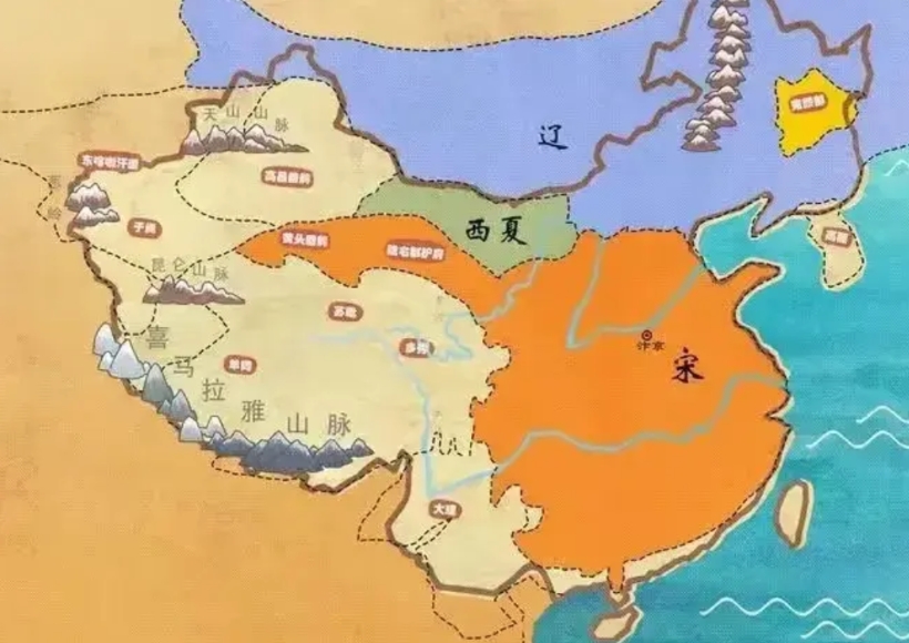 宋朝算不算大统一王朝？我个人认为，不算……
宋朝不能说大一统，只能说汉族正统。大