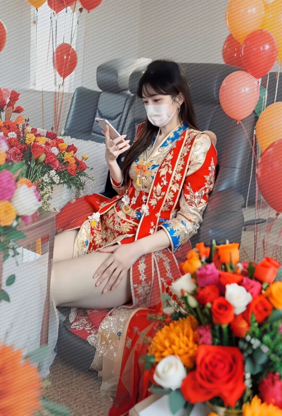 这个是新娘还是伴娘呢？
