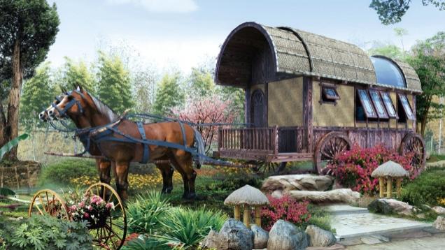 长鹿千五间多主题客房后年竣工，客人可与多种动物同一屋檐下