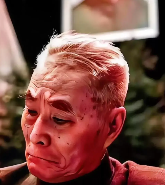 多年以后，风烛残年的黄维两眼朦胧，内心悲恸，凝视着着那个身覆红旗的已经是传奇的人