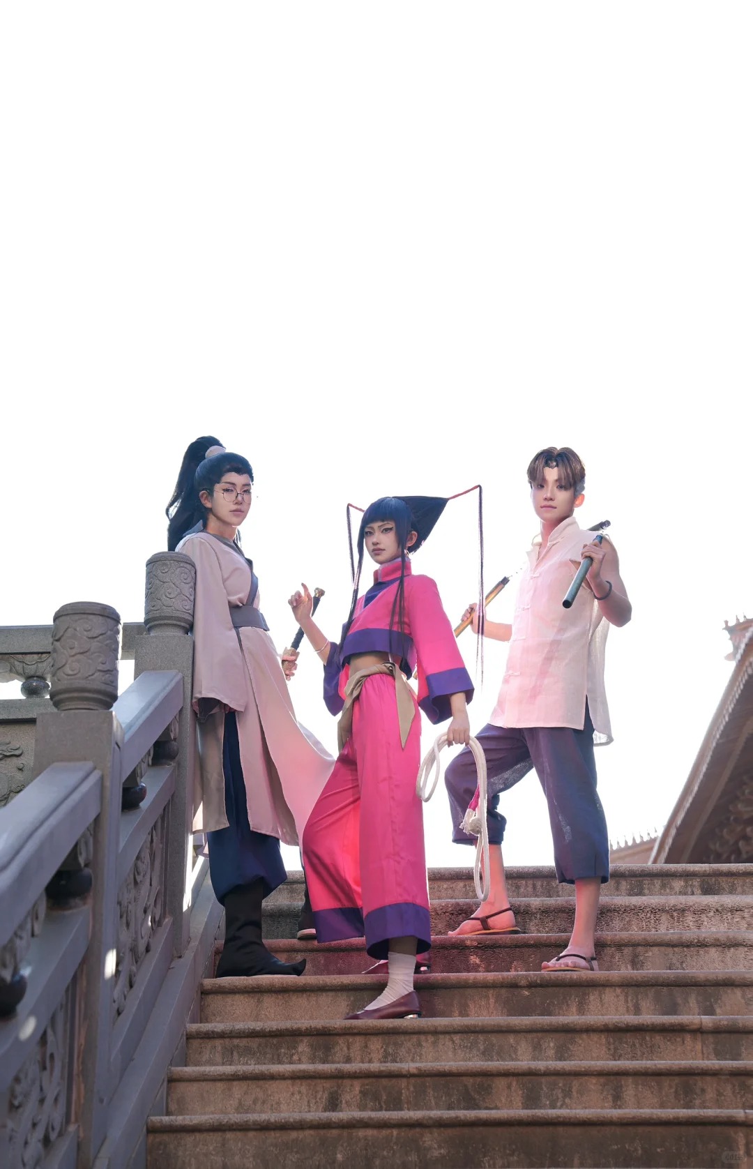 我们的中华小子cos被张天晓导演点名表扬啦