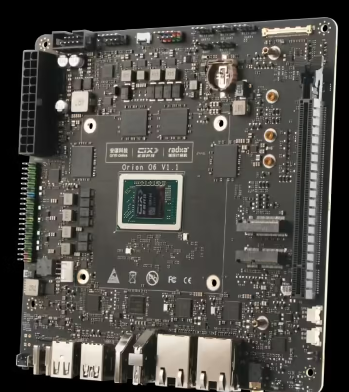 瑞莎 Radxa 全球首款 ARM V9 开源主板星睿 O6 预售价 1599 元起