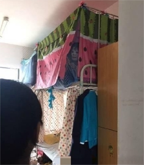 被室友吓得有阴影了