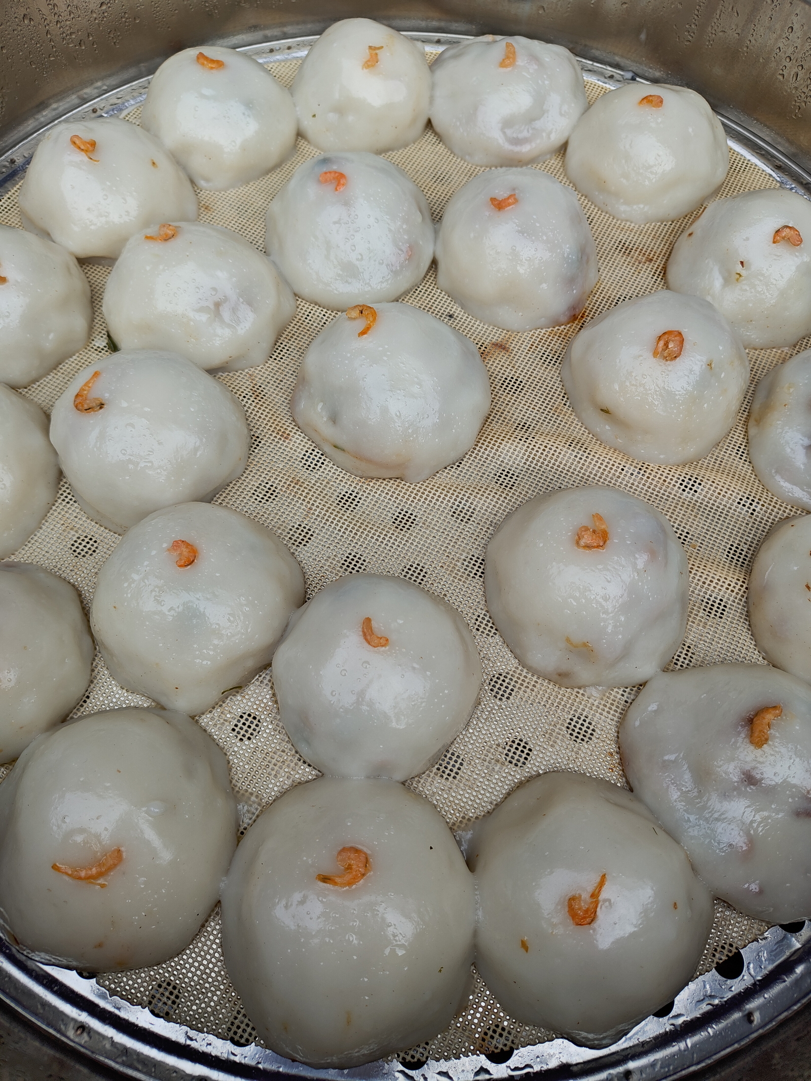 咸白籺（咸糯米糍），猪肠粉（粉皮），蒸饺（水晶饺），菜头籺（煎萝卜糕）。#湛江美