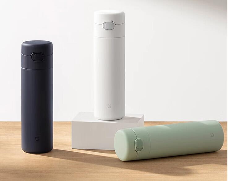 小米米家弹盖保温杯、双层玻璃杯现已上架京东平台并开售，售价均为 99 元。