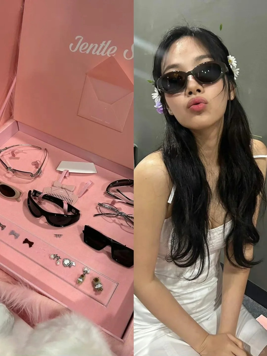 和Jennie做朋友真的很幸福
真正收到妮亲自送的礼盒的人很少，基本都是妮的好朋