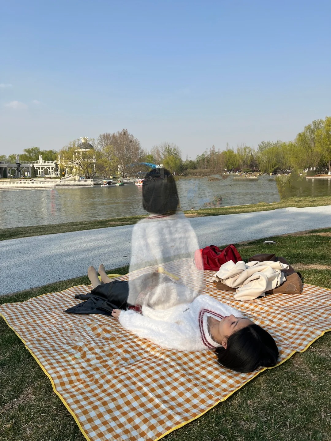 来朝阳公园我只干一件事😇