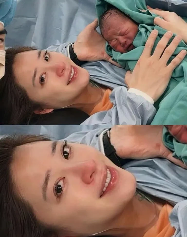 欧阳妮妮生孩子也是全妆吗？偶像包袱也太重了