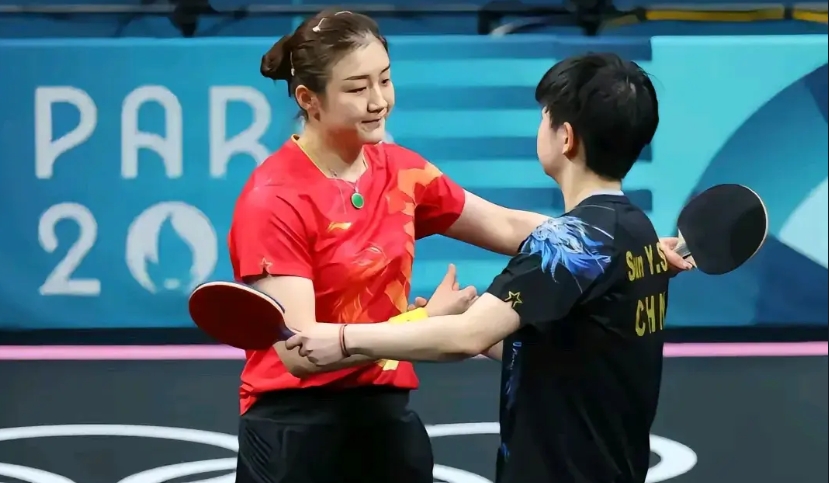 陈梦，两次奥运决赛都赢了孙颖莎，
真的让人惊叹！

第一，东京奥运会，4:2，赢