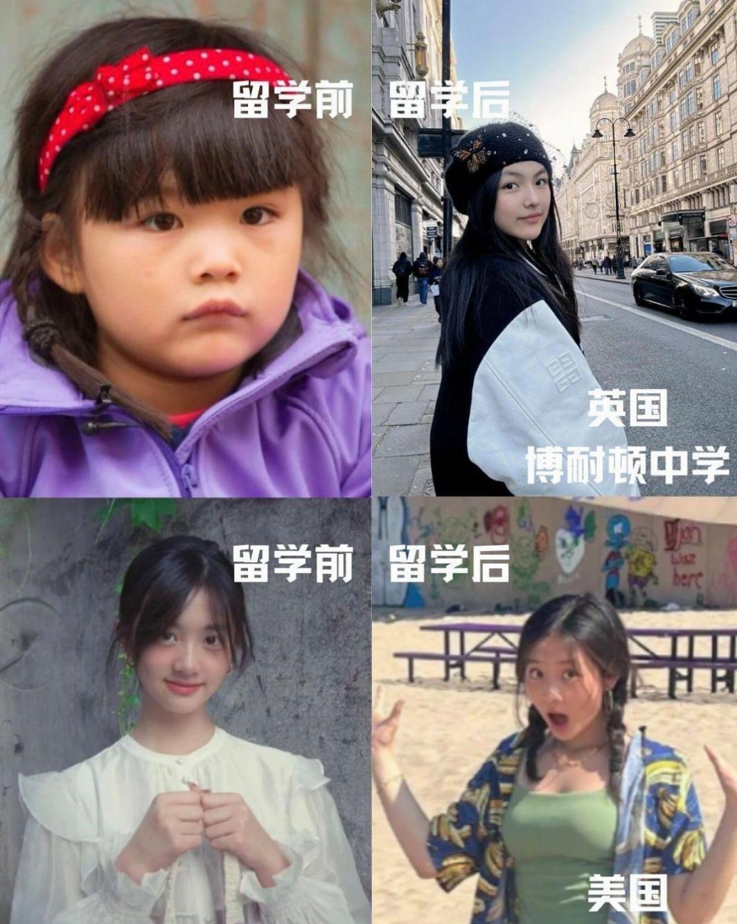 明星留学前后，英美教育差别好大