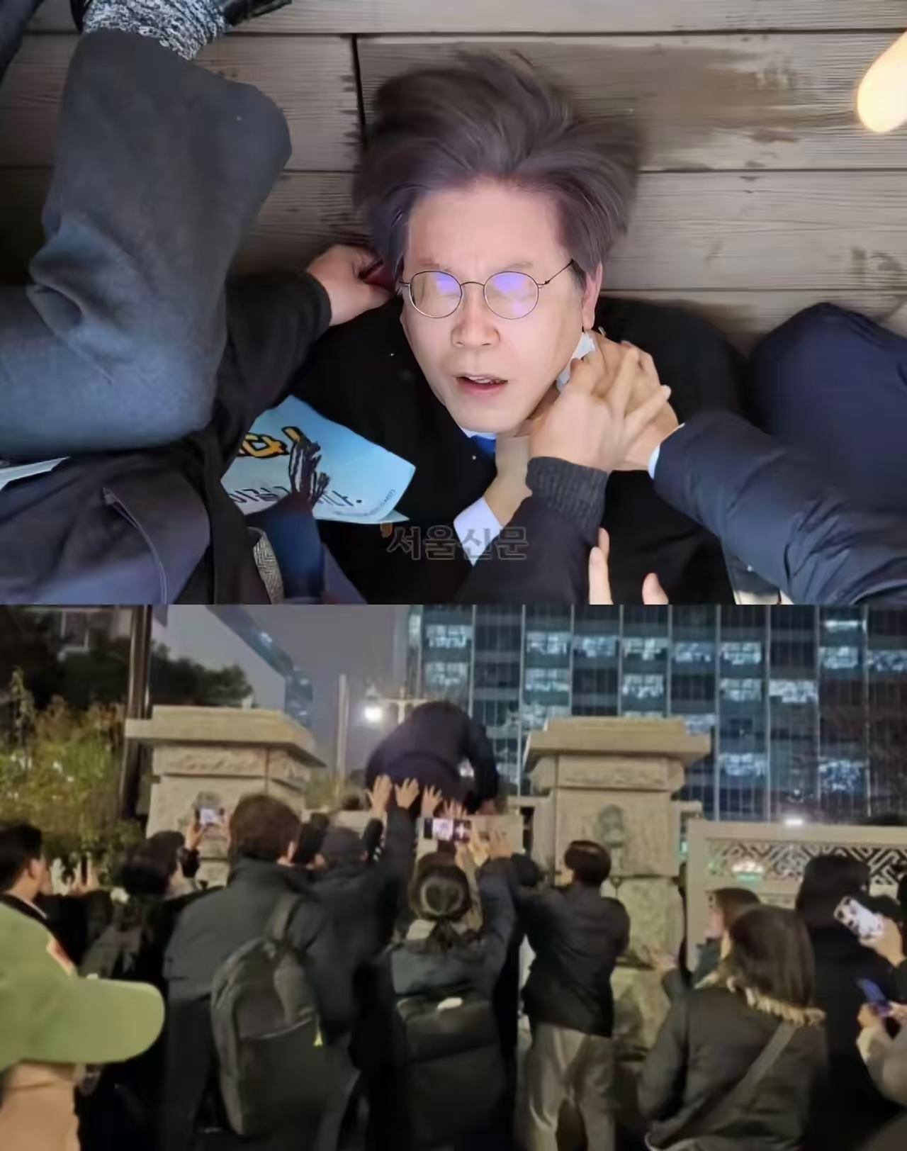 李在明的直播翻墙进国会，简直成了今年最“抽象”的事件。