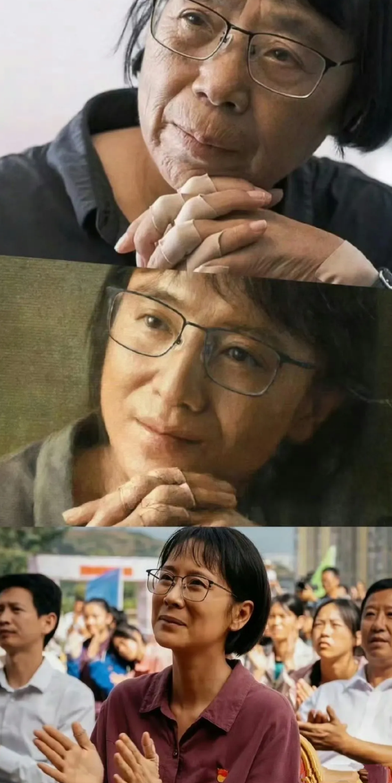 其实从妆造扮相也能看出海清与宋佳的差距
海清一脸的苦相，感觉下一秒就要哭了
宋佳