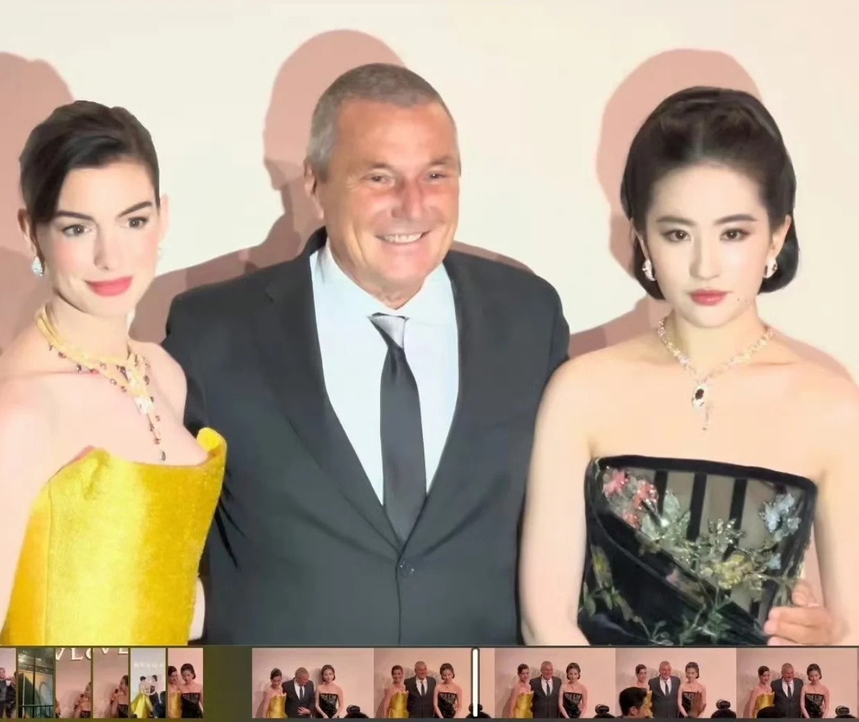 终于明白了，为什么刘亦菲能站C位了
宝格丽大合照，刘亦菲C位好亮眼啊，时代巨星的