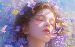 我在从来只画风景画的丈夫书房里，发现了一张裸女画像。