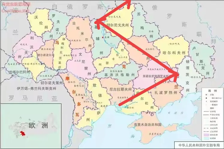 早就说过，俄乌边境线的乌克兰突出部必须拿下，莫斯科和基辅相距不远，这个突出部战略