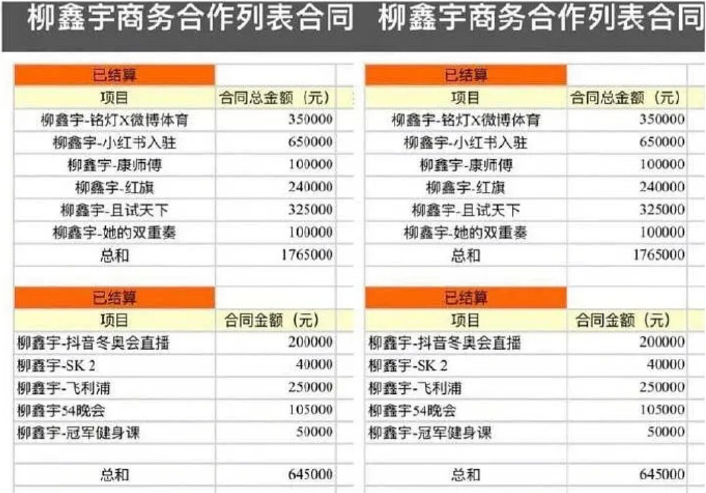 柳鑫宇商务细节！为电视剧表演，收入超32万，还被杨洋喊话

在柳鑫宇通过社交媒体