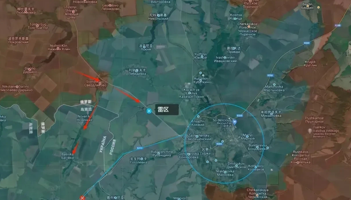 2月19日至20日，19日晚，俄军第810旅越过库尔斯克边境攻入苏梅。
俄军的目