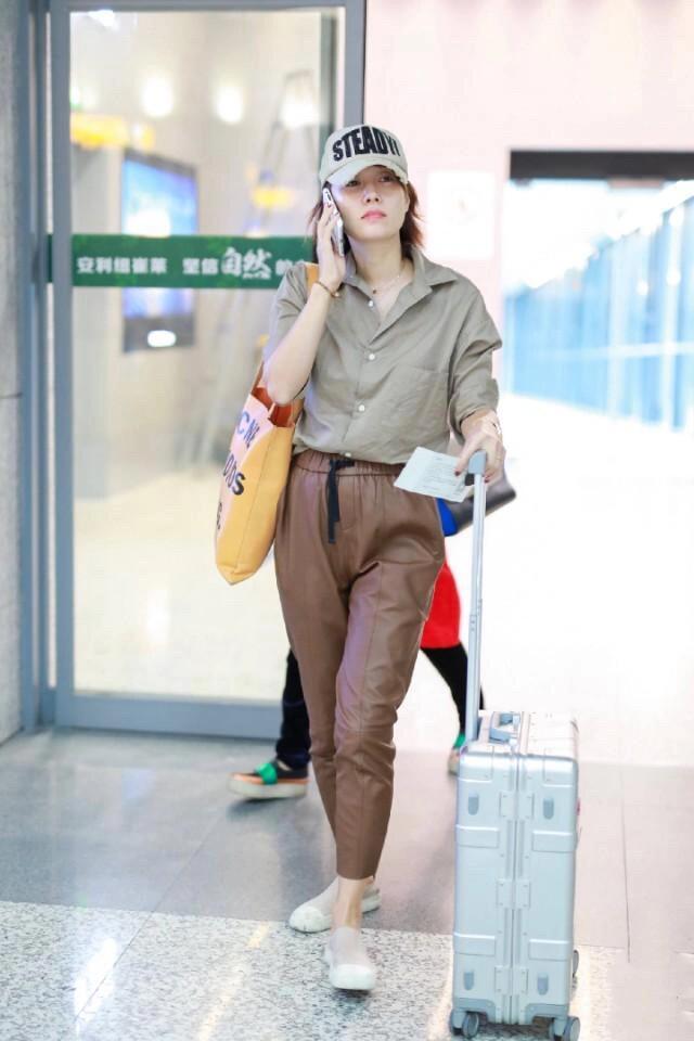 马伊琍短发女人也可以美丽和可爱