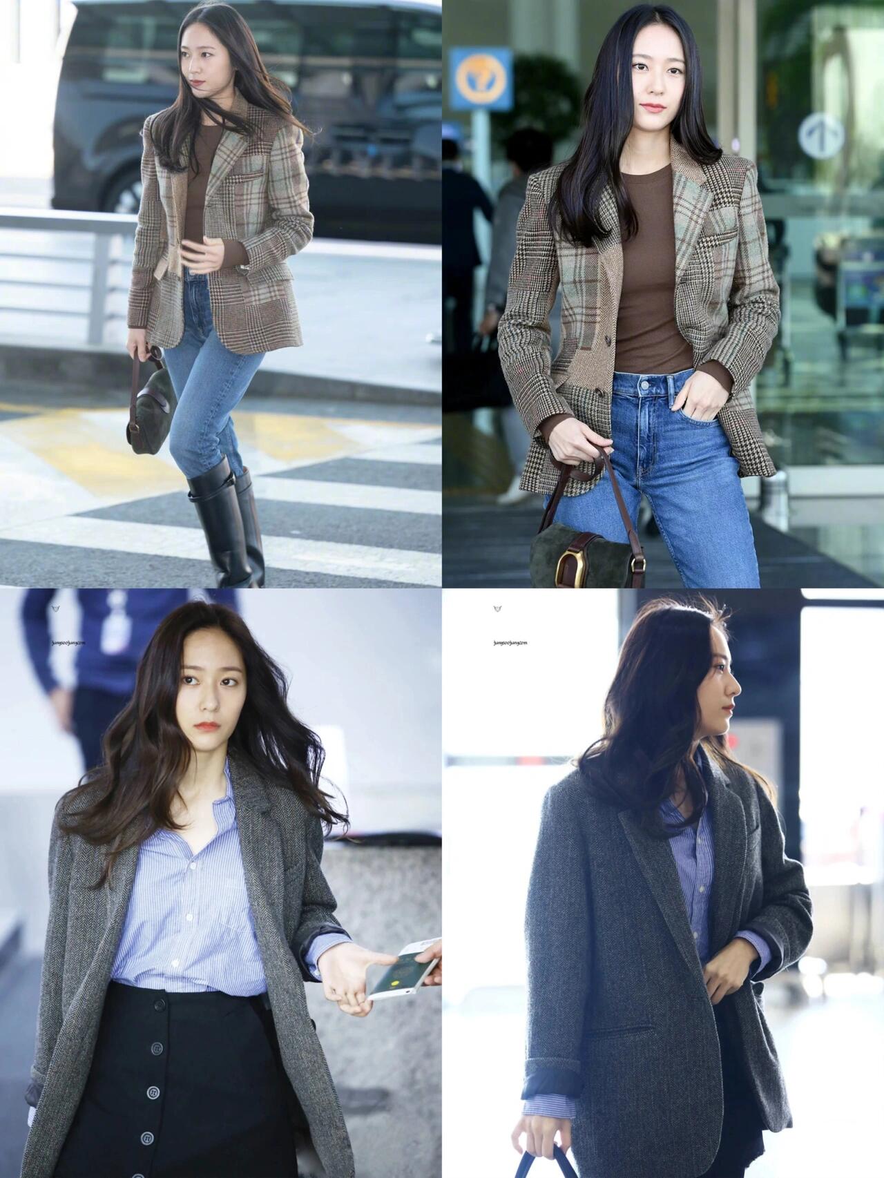 Krystal郑秀晶很时尚