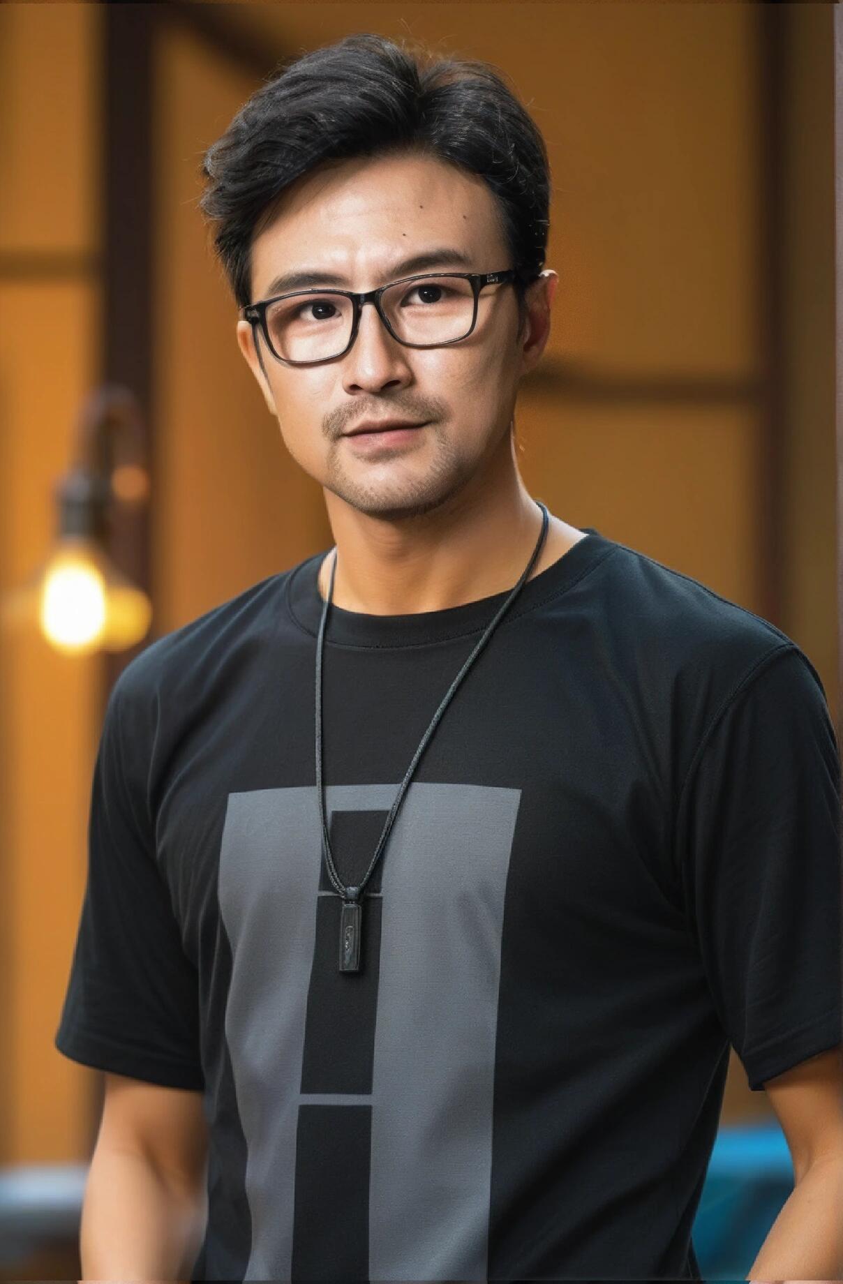 汪峰日本陪女儿逛街