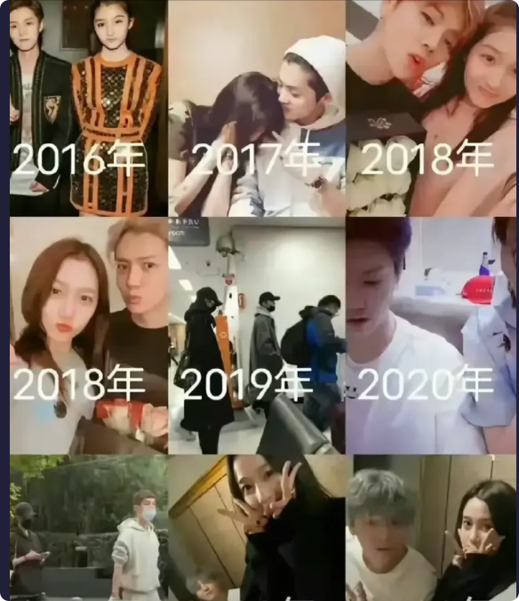 鹿晗被甩是 “迟早的事”！
为啥呢？俩人差距太大了，鹿晗对外是 1990 年生的