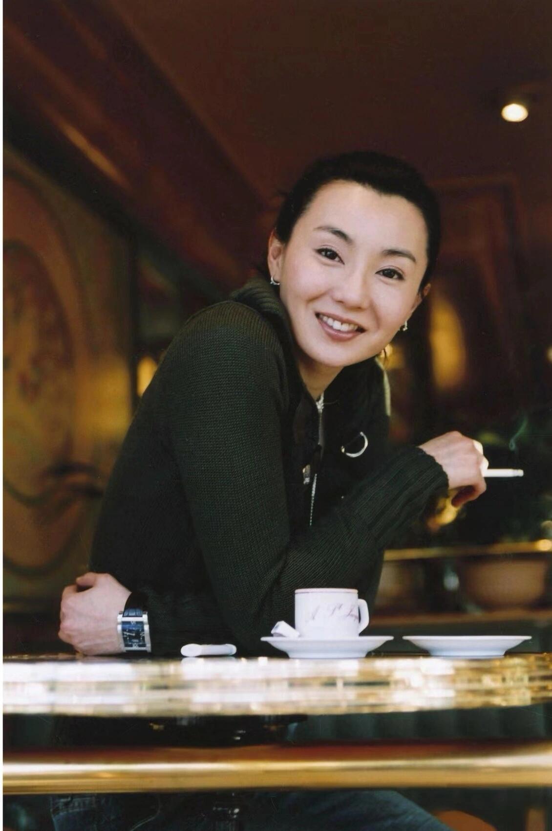 张曼玉随性洒脱的松弛感