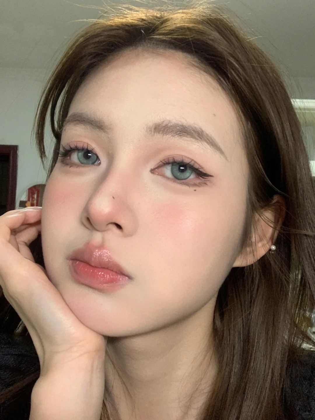 被自己美到了！