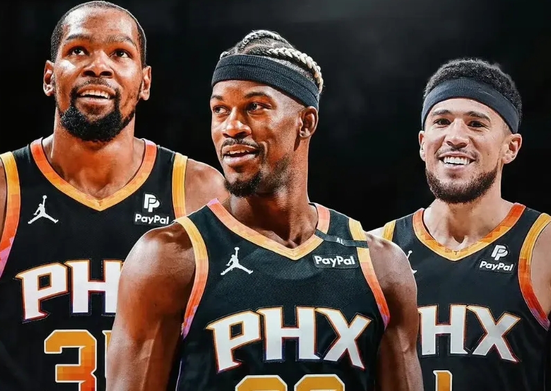 NBA四方交易方案流言：巴特勒赴太阳重组三巨头，比尔联手字母哥，米德尔顿赶赴迈阿