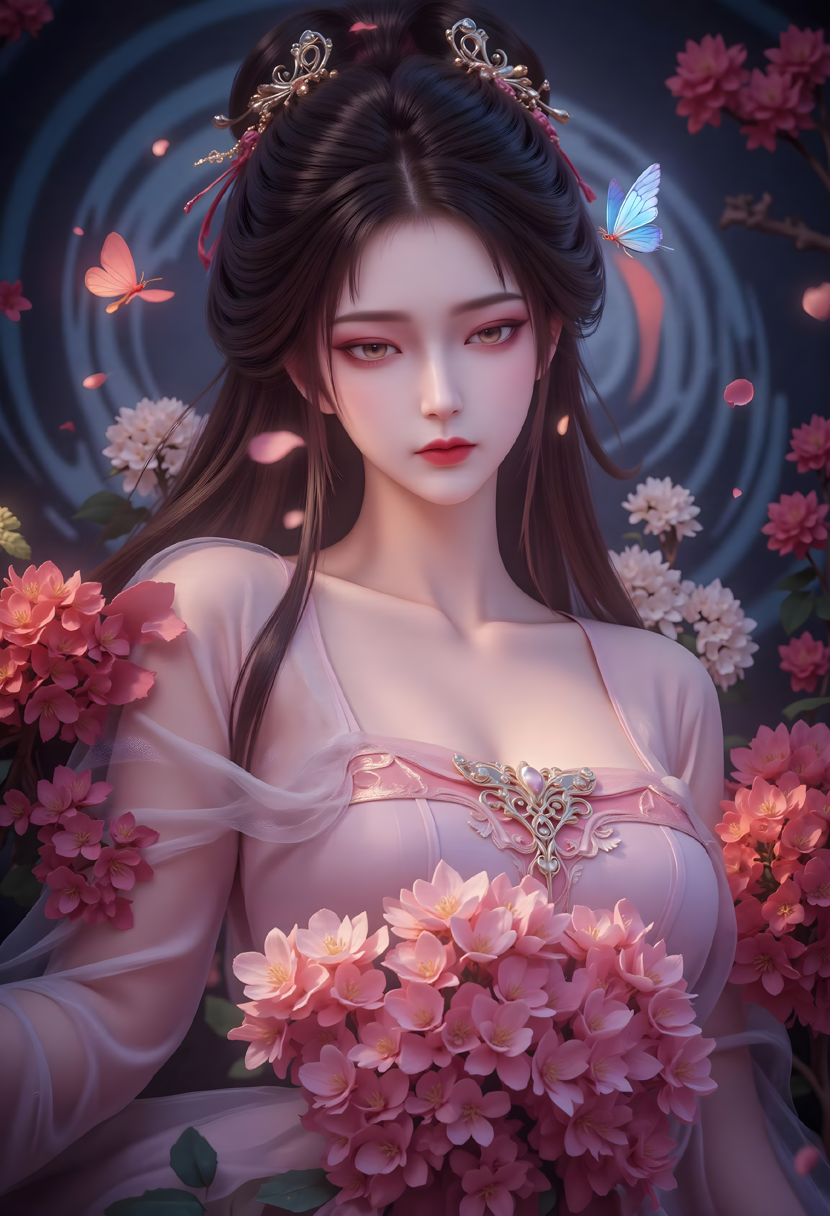 《剑来》稚圭高清美图/壁纸：有点少女的青春感，又有御姐的成熟风！