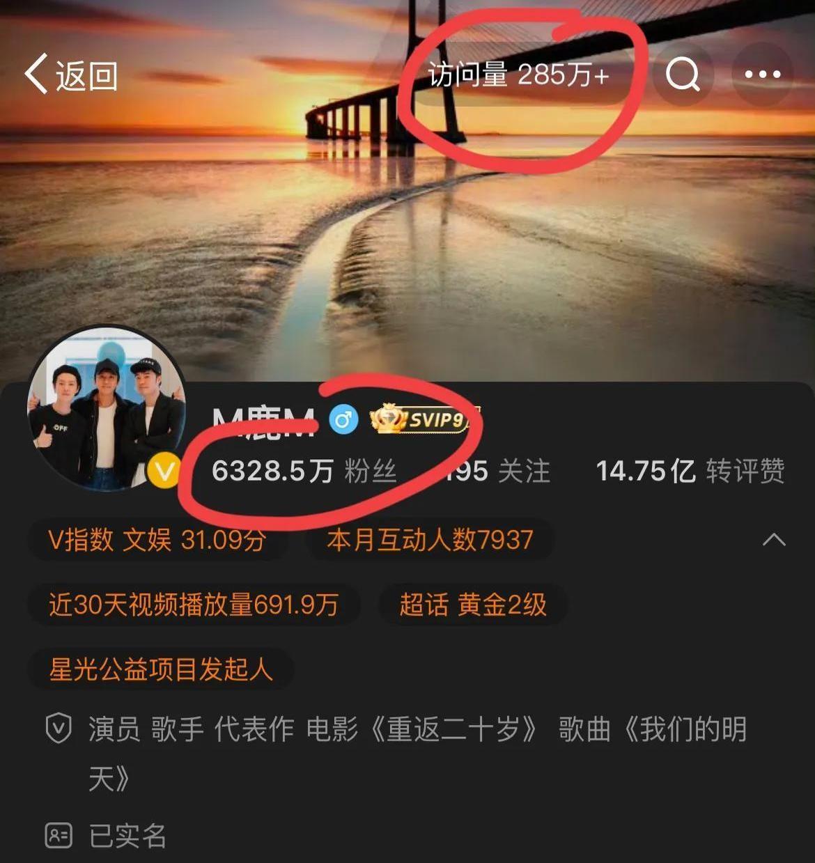 都说鹿晗为关晓彤放弃事业？
看数据打脸了！
超话天天十万+活跃度摆在那，真要想复