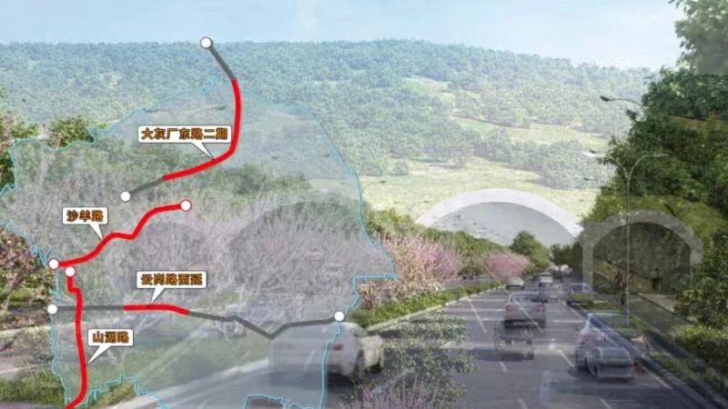 大灰厂石门口桃园
