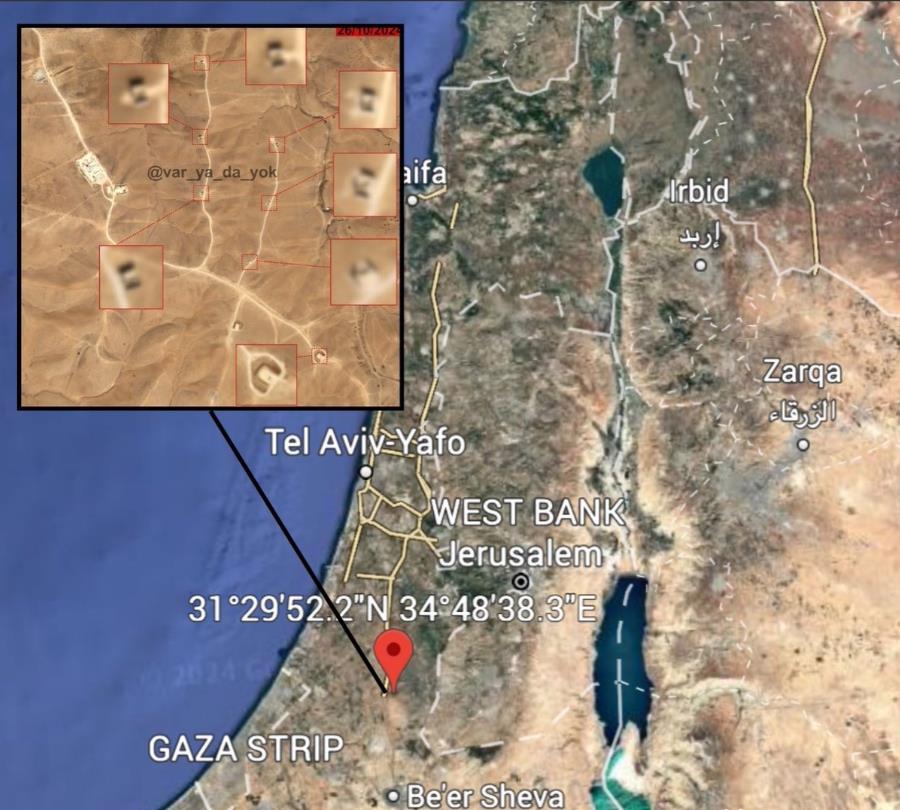 10月30日，美国网友根据低分辨率卫星图，分析出美军THAAD“萨德”反导系统，