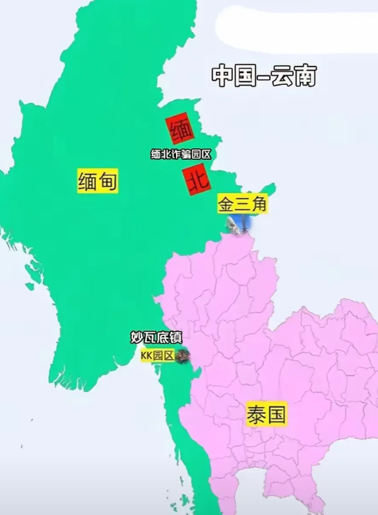 缅甸园区电诈，
包括整个东南亚国家所有的电诈，
不应草率地定性为简单的诈骗，
他
