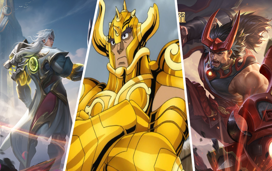 王者荣耀：黄金圣斗士皮肤已出4款，猜猜剩余8位英雄会是谁？
