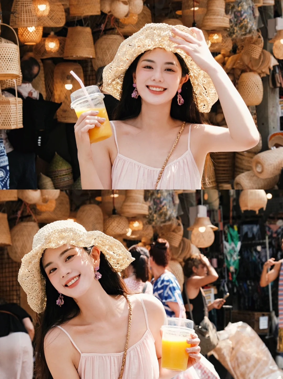 被明媚的泰兰德✨漂亮晕☀️
曼谷乍都乍周末市场还是真的蛮好逛的～一身行头都淘齐了