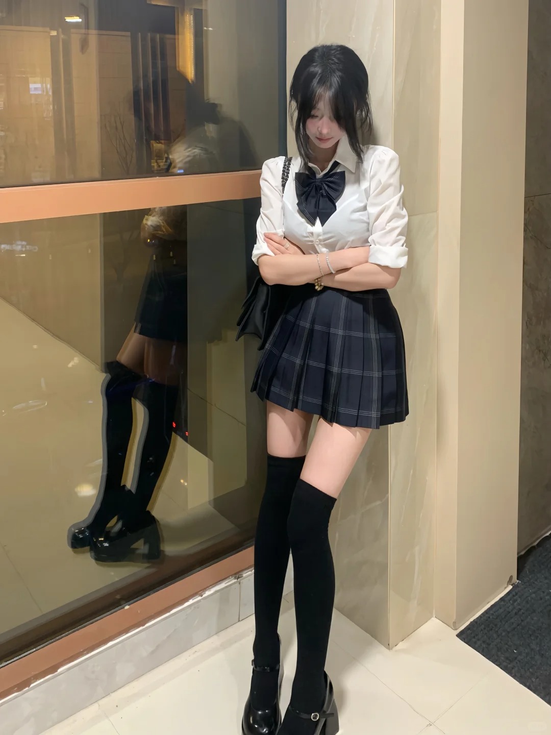 第一次穿jk！！