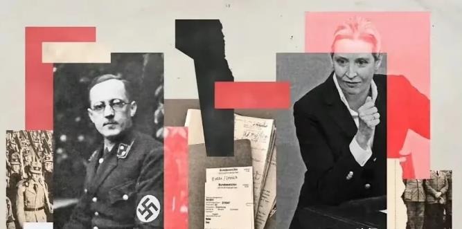 开始挖里料了！
德媒曝爱丽丝·魏德尔的祖父汉斯·魏德尔是一位纳粹法官，由希特勒直