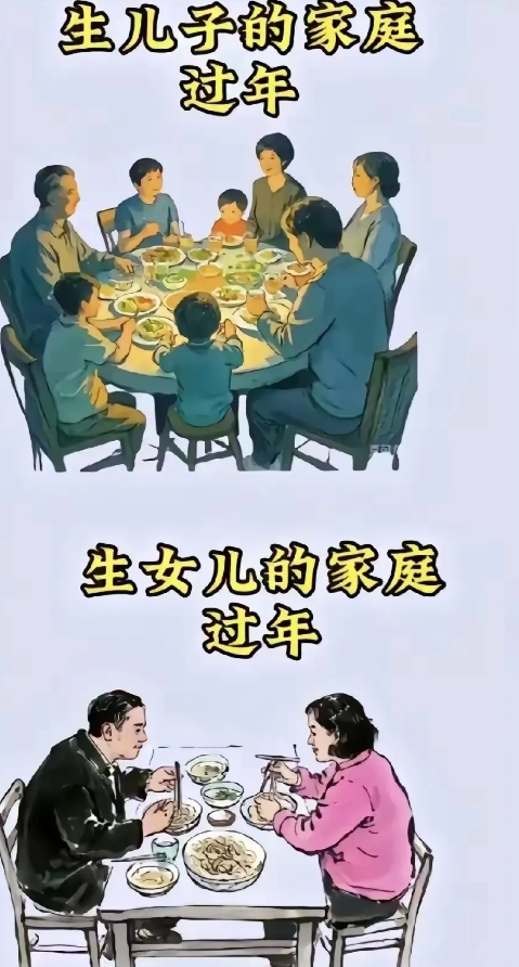 再有十几天
就会发生下面图片里的情况
不过现在好像反了
好多都是回丈母娘家
轮到