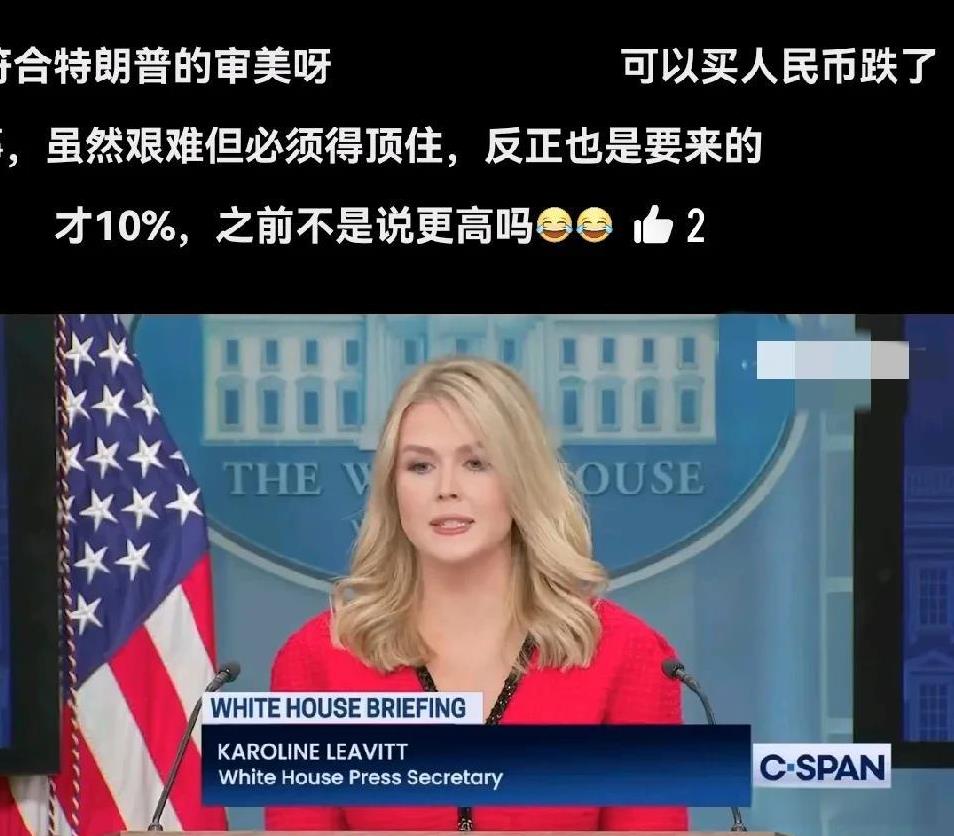 特朗普舞动关税大棒！
当地时间1月31日，白宫新闻秘书莱维特（Karoline 