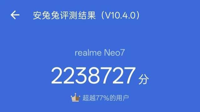 首发买的真我Neo7到手7天使用感受，分享一下优缺点，供大家参考