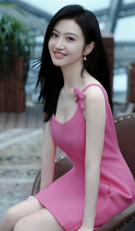 景甜甜美清新