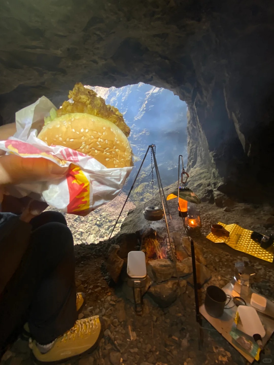 野山洞都能叫到麦当劳吗？